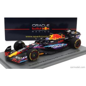   SPARK MODEL RED BULL F1 RB19 TEAM ORACLE RED BULL RACING N 1 WORLD CHAMPION WINNER MIAMI GP 2023 MAX VERSTAPPEN