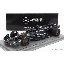   SPARK MODEL MERCEDES GP F1 W14 TEAM MERCEDES-AMG PETRONAS FORMULA ONE N 63 3rd SPAIN GP 2023 GEORGE RUSSELL