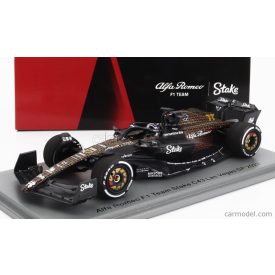   SPARK MODEL ALFA ROMEO F1 C43 TEAM STAKE N 77 LAS VEGAS USA GP 2023 VALTTERI BOTTAS