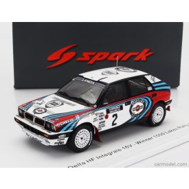  SPARK-MODEL LANCIA DELTA HF INTEGRALE 16V TEAM MARTINI RACING N 2 WINNER RALLY 1000 LAKES 1991 JUHA KANKKUNEN - JUHA PIIRONEN