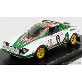   SPARK-MODEL LANCIA STRATOS HF ALITALIA N 6 2nd RALLY MONTECARLO 1976 B.WALDEGAARD - H.THORSZELIUS