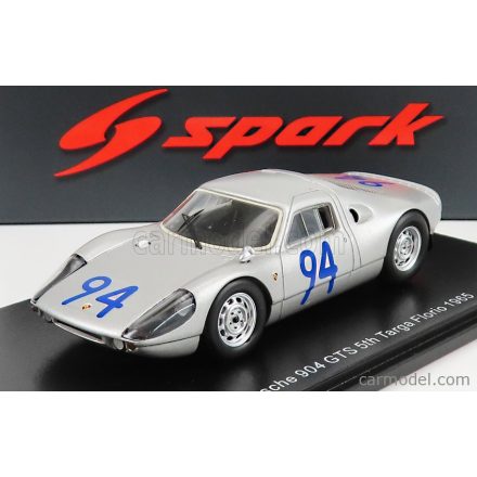 SPARK-MODEL PORSCHE 904 GTS N 94 5th TARGA FLORIO 1965 A.PUCCI - G.KLASS