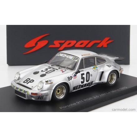 SPARK MODEL PORSCHE 911 CARRERA RSR 3.0L TEAM L.MEZNAIRE N 50 24h LE MANS 1975 H.STRIEBIG - P.MAUROY - H.KIRSCHOFFER