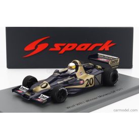   SPARK MODEL WILLIAMS F1 WOLF WR1 N 20 WINNER MONACO GP 1977 J.SCHECKTER