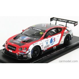   SPARK-MODEL BENTLEY CONTINENTAL GT3 TEAM AAS MOTORSPORT N 18 THAILAND SUPER SERIES 2018 L.VUTTHIKON - K.KANTADHEE