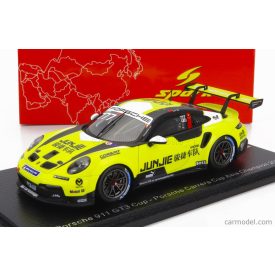   SPARK MODEL PORSCHE 911 991-2 GT3 TEAM JUNGIG N 777 CHAMPION ASIA PORSCHE CARRERA CUP SEASON 2022 L.YE