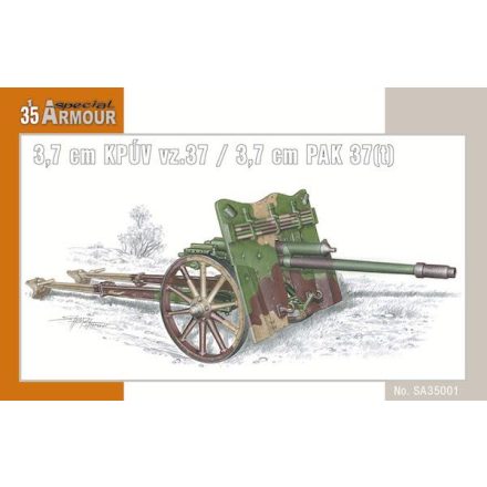 Special Armour 3,7 cm PAK 37(t) makett