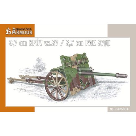 Special Armour 3,7 cm PAK 37(t) makett