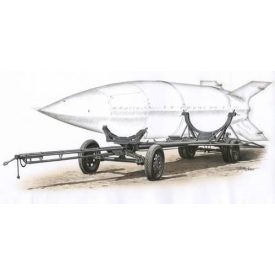 Special Hobby Vidalwagen Street V-2 Transporter makett