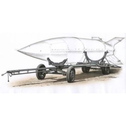 Special Hobby Vidalwagen Street V-2 Transporter makett