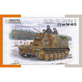 Special Hobby Sd.Kfz 131 Marder II (7,5 cm PaK 40/2) makett