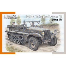 Special Hobby Sd.Kfz 10 Zugkraftwagen 1t (Demag D7) makett