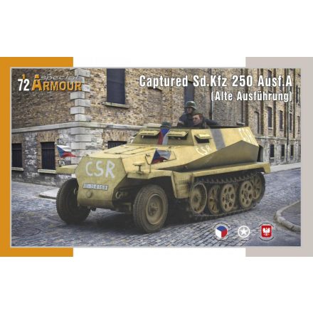Special Hobby Captured Sd.Kfz 250 Ausf.A (Alte Ausführung)  makett
