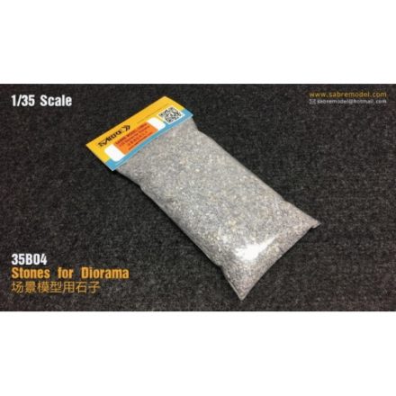 Sabre Real Rail Stones for Diorama Schotter