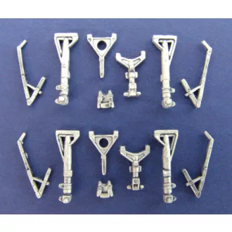   Scale Aircraft Conversions Boeing 737-800 - Landing Gear - Set for 2 planes (Revell) - futómű feljavító készlet