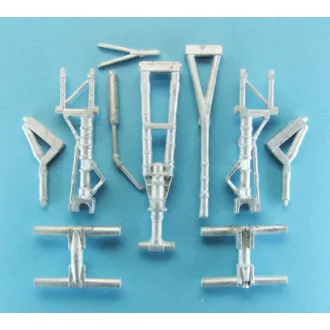  Scale Aircraft Conversions Tupolev Tu-144 - Landing Gear (ICM) - futómű feljavító készlet