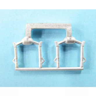   Scale Aircraft Conversions Supermarine Spitfire - Landing Gear 2 sets (Eduard) - futómű feljavító készlet