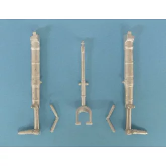   Scale Aircraft Conversions Messerschmitt Bf-109 G/K - Landing Gear (Trumpeter) - futómű feljavító készlet