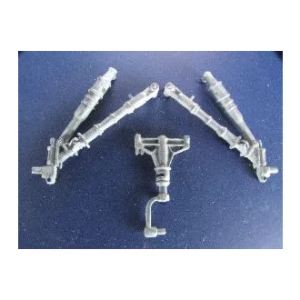   Scale Aircraft Conversions General-Dynamics F-16 Fighting Falcon - Landing Gear (Hasegawa) - futómű feljavító készlet