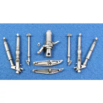   Scale Aircraft Conversions Vought F-8 Crusader Landing Gear (Trumpeter) - futómű feljavító készlet
