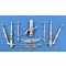 Scale Aircraft Conversions Vought F-8 Crusader Landing Gear (Trumpeter) - futómű feljavító készlet