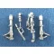 Scale Aircraft Conversions North American F-86 Sabre - Landing Gear (Italeri,Kinetic) - futómű feljavító készlet