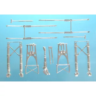   Scale Aircraft Conversions Heinkel He-111 - Landing Gear (Revell) - futómű feljavító készlet