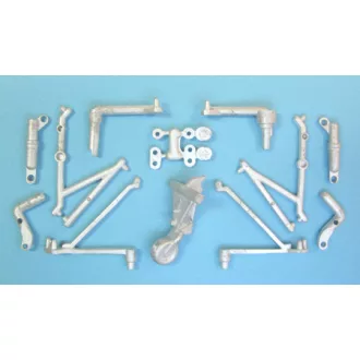   Scale Aircraft Conversions Grumman F3F-3 Gulfhawk - Landing Gear (Monogram,Revell) - futómű feljavító készlet