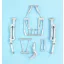 Scale Aircraft Conversions Hawker Tempest Mk.V - Landing Gear (Revell,Special Hobby) - futómű feljavító készlet