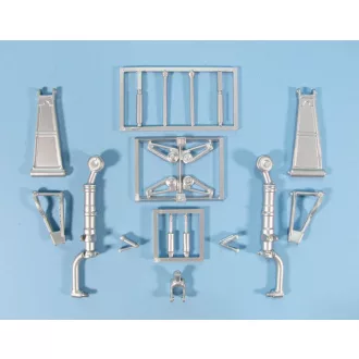   Scale Aircraft Conversions Curtiss SB2C Helldiver - Landing Gear (Infinity Models) - futómű feljavító készlet
