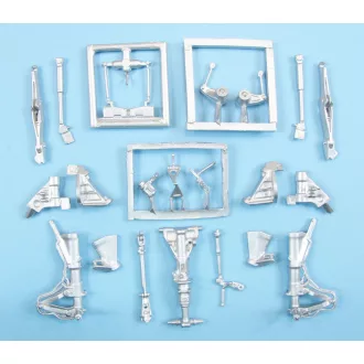   Scale Aircraft Conversions Panavia Tornado GR.4 / IDS / ECR - Landing Gear (Italeri) - futómű feljavító készlet