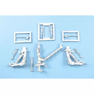   Scale Aircraft Conversions Boeing F/A-18 E/F and EA-18 G - Landing Gear (Trumpeter) - futómű feljavító készlet