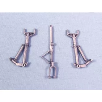   Scale Aircraft Conversions North American FJ-4 Fury - Landing Gear (Hobby Boss) - futómű feljavító készlet