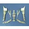 Scale Aircraft Conversions BAC TSR.2 - Landing Gear (Airfix) - futómű feljavító készlet