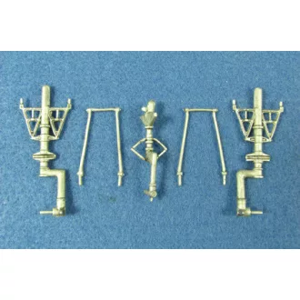   Scale Aircraft Conversions Martin B-26 Marauder - Landing Gear (Monogram,Revell) - futómű feljavító készlet