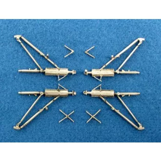   Scale Aircraft Conversions de Havilland Mosquito Mk.VI / NF.II / Mk.IV / PR Mk.IV - Landing Gear (Revell,Tamiya) - futómű feljavító készlet