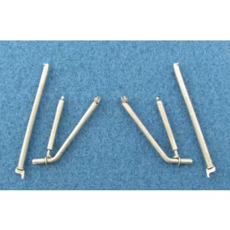   Scale Aircraft Conversions Junkers Ju-52 (plain) - Main Landing Gear (Monogram,Revell) - futómű feljavító készlet