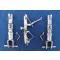 Scale Aircraft Conversions Lockheed SR-71 A/B Blackbird and YF-12 A - Landing Gear (Italeri,Testors) - futómű feljavító készlet