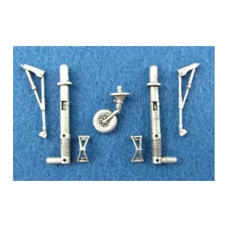   Scale Aircraft Conversions Henschel Hs-129 - Landing Gear (Hasegawa,Revell) - futómű feljavító készlet