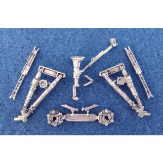   Scale Aircraft Conversions Lockheed-Martin F-16 Falcon - Landing Gear (Hasegawa) - futómű feljavító készlet