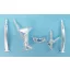 Scale Aircraft Conversions Lockheed U-2 - Landing Gear (Italeri,Testors) - futómű feljavító készlet
