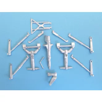   Scale Aircraft Conversions Focke-Wulf Ta-154 Moskito - Landing Gear (Dragon,Revell) - futómű feljavító készlet