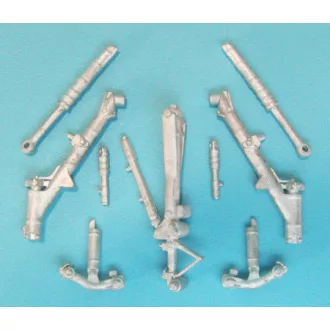   Scale Aircraft Conversions Dassault Mirage F.1 B - Landing Gear (Kitty Hawk) - futómű feljavító készlet
