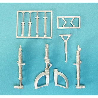   Scale Aircraft Conversions Gloster Javelin - Landing Gear (Airfix) - futómű feljavító készlet