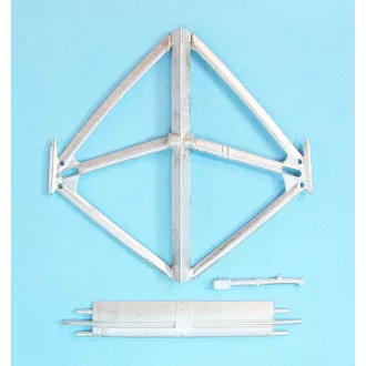   Scale Aircraft Conversions Salmson 2-A2 - Landing Gear (Gas Patch Models) - futómű feljavító készlet