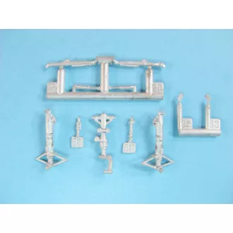   Scale Aircraft Conversions Aermacchi M-346 Master - Landing Gear (Kinetic) - futómű feljavító készlet