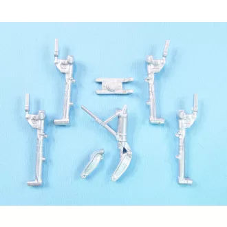   Scale Aircraft Conversions de Havilland Vampire F.3 - Landing Gear (Airfix) - futómű feljavító készlet