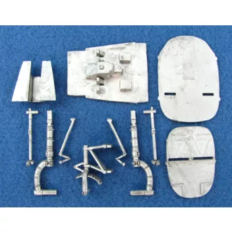  Scale Aircraft Conversions Consolidated B-24 Liberator - Landing Gear (Hasegawa,Eduard) - futómű feljavító készlet