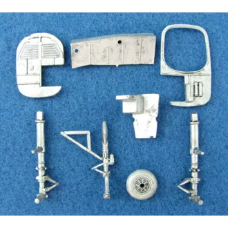   Scale Aircraft Conversions North American B-25 Mitchell - Landing Gear (Hasegawa) - futómű feljavító készlet