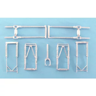   Scale Aircraft Conversions Avro Lancaster B.I/III - Landing Gear (Revell) - futómű feljavító készlet